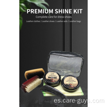 kit de cuidado de zapatos zapato shine instantáneos renovar